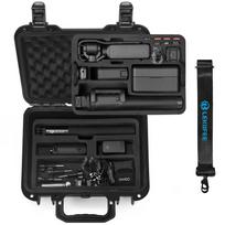 Lekufee Waterproof Hard Case for DJI Osmo Pocket Osmo Pocket 3 Compatible with DJI vlog cameras Osmo Pocket Mic Vlog 4, - 3/DJI 3/Mic Mini/Mic 2/DJI
