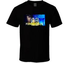 Forensic Files Popular Cop Show Tv Fan T Shirt XL blue