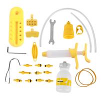 Hydraulic Bicycle Bike Disc Brake Mineral Oil Bleed Repair Tool Kit yellow
