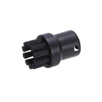 Suderinamas su Karcher rankiniais šepetėliais garų valytuvų galvutėmis: SC1, SC2, SC3, SC4, SC5. black