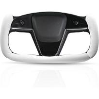 Steering Wheel Cover For Tesla Yoke Steering Wheel Cover Zied For Tesla Model S -Present/Model X -Present Accessories,Anti-Slip,Comfortable black