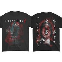 SILENT HILL F Sakuko T-Shirt Men Women Short Sleeve Street Hip Hop Oversized Y2k Casual Cotton Men's Women's T-shirts Tees Clothing S mėlyna