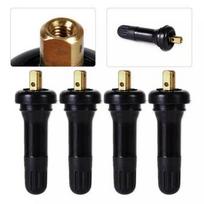 4 X Tyre Pressure Sensor Valve TPMS Stem Repair Kit For Ford Fiesta Focus Mondeo TPMS Stem Valves black