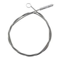 Refrigerator Drain Dredge Cleaning Set Long Flexible Refrigerator Scrub Brush Water Dredging Tool Water Tube Cleaning Coil Brush gray
