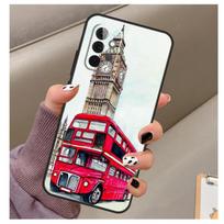 London Red Bus Big Ben Case For Samsung Galaxy A34 A54 A14 A06 A16 A26 A36 A56 A12 A32 A52 A13 A33 A53 A15 A35 A55 Samsung A53 5G white
