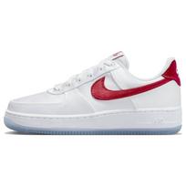 Nike Air Force 1 Low Satin - Balti Gym Red Moteriški sportbačiai DX6541-100 38.5 white