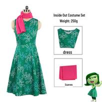 Inside Out 2 Džiaugsmo kostiumas - Laimingos emocijos Helovino Cosplay M blue