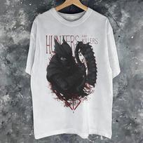 Graphic Printing Bloodborne Hunter Game T Shirt For Unisex 100 Cotton Tshirts Short Sleeve Clothes 2XL black