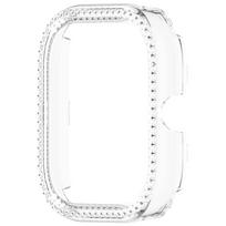 Redmi Watch 4/5 Half-Wrapped Rhinestone PC Protective Case Redmi Watch 4/5 žvaigždžių šviesos spalva