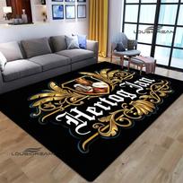 Hertog jan LOGO printed carpet Living room bedroom non-slip carpets Yoga mat Outdoor carpet kawaii rug area rug birthday gift 40x60cm gray