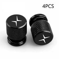 4pcs 4Pcs Car Emblem Tire Valve ZFDS3 Covers Dust Caps Wheel Tire Valve Caps Covers for Volvo Polestar 2 Polestar 3
