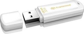 USB laikmena Transcend Jetflash 730 32gb Usb 3.0 atmintinė, balta