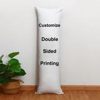 Individualizuota Anime Dakimakura su Pagalvės užvalkalu Kūno pagalvė Apkabinti Lovos pagalvė Otaku Cosplay Miego ilga pagalvė Miegamojo pagalvėlė 100x34CM white