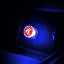 Car USB LED Portable Light Plug Play Ambient Light Decorative Atmosphere Lamps For Citroen C1 C2 C3 C4 C5 C6 C8 C4L DS3 DS4 DS5LS DS6 Accessories blue