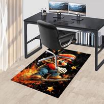 1 vnt. Mario biuro kilimas Neslystantis kilimas su anime animacinių filmukų dizainu, puikiai tinka namų dekoravimui, svetainei, miegamajam, žaidimų kambariui, idealus 60cm by 90cm gray