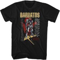 Iron-Blooded Orphans Mobile Suit Gundam Barbatos Anime Japanese Youth Short Sleeve T Shirt Graphic Tees XXXXXL juoda