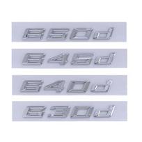 3D ABS raidės automobilio bagažinės emblema 630d 640d 645d 650d 730d 740d 745d 750d 760d logotipas BMW GT G32 F01 F12 G70 priedams 745d