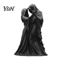 Spooky Gothic Gifts Dancing Grim Reaper Couple Figurine, 3D Printed Hooded Skeleton Dark Style Shelf Decor Statue, Aesthetic Tabletop Decor, Halloween juoda