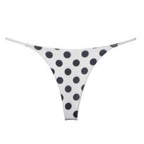 Seksualus apatinis trikotažas žemu juosmeniu G-String kelnaitės Moteriškos apatinės kelnaitės Daugiaspalvės moteriškos stringai No Trace kvėpuojantis moteriškas apatinis trikotažas XL white