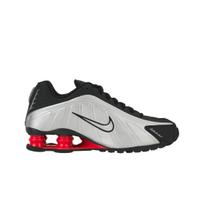 Nike Shox R4 OG 2025 Moteriški sportbačiai Sidabriniai Juodi Šviesiai Raudoni AR3565-011 38 gray