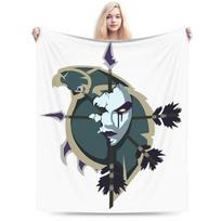 Twotime Forsaken Azure Pet Azuretime Fandom Soft Blanket Boy Girl Plush Throw Blanket Chair Flannel Bedspread Sofa Bed Cover 40x50in beige