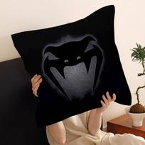 Snake Venom V-Venum Cushion Cover Pillowcase Upholstery Sofa Throw Pillow Home Decor Pillowcas 30cmx30cm black