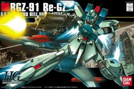 BANDAI SPIRITS HGUC Suit 1/144 Re-GZ (Mobile Gundam Char's Counterattack) žalia