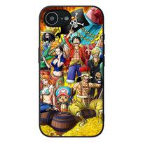 Luffy Zoro One Ace Pieces telefono dėklas Apple iPhone 16 15 14 Plus 13 12 Mini 17 Pro Max + ProMax 16E Air Case iPhone 14 Pro blue