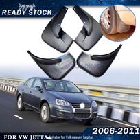 Front and Rear Mudguards for Volkswagen Sagitar Jetta 2006-2011 33x22x11 juoda