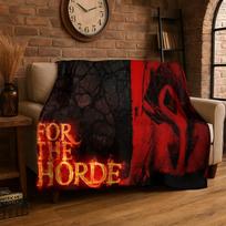 Demonų medžiotojas Arthas World of Warcraft WOW Žaidimas Flanelinis pledas Minkštas šiltas pledas miegamajam svetainei lovai kelionei piknikui 150x200cm