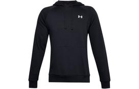 Under Armour Rival Sweatshirts Men's Black Hooded Moderate Regular 1357105-001 XL black