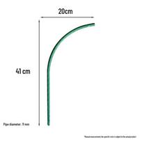 Greenhouse Planting Box Frame: Insulated Arch for Winter Flowers and Household Use. blue
