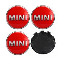 4 vnt. 54MM 56MM Automobilio ratlankio centrinio dangtelio emblemos priedai BMW MINI Cooper S Works JCW R55 R56 R50 R53 R60 R61 F54 F55 F56..