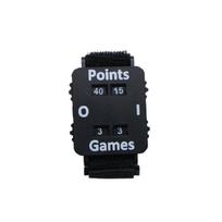 Tennis Scorekeeping Wristband Score Counter with Visible Number Window for Manual Point and Game Tracking in Practice juoda