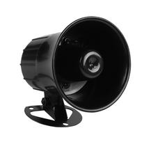 110dB DC 12V Laidinis Garsus Signalas Sirena Garsiakalbis Apsaugos nuo Įsilaužimo Signalizacijos Sistema Lauko Apsaugai black
