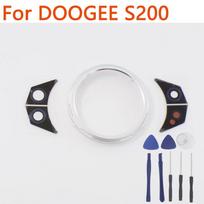 Original DOOGEE S200 Ultra S200 Rear Camera Lens Left Right Camera Lens Back Camera Decorative Parts For DOOGEE S200 Plus Phone