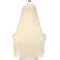 MISS WIG Plaukų priauginimas be segtukų, su nematoma viela, 16 22 32 coliai, sintetiniai banguoti, natūralūs juodi, rudi plaukų priauginimo gabalai 22inches