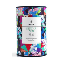 Ekologiška biri japoniška žalioji arbata MOYA SENCHA No. 21, 60 g