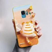 Case For Samsung Galaxy S9 S 9 Plus Phone Cover Cute Cat Cartoon Bear Frog Soft TPU Coque For Samsung S9 Bumper S9+ S9PLUS Funda S9 Plus black