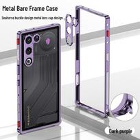 Red Magic 11 Air Exclusive Phone Case: Metal Frame, Seahorse Buckle, Heat Dissipation, Supercar Design Red Magic 11 Air gray