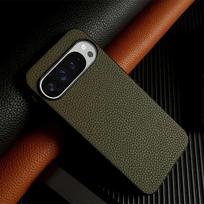 Pixel 10 Pro dėklas Verslo karvės odos telefono dėklai Google pixel9pro 7A 8pro pilna apsauga Smūgiams atsparus galinis dangtelis Genuine Leather&Google Pixel 9a