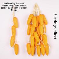 Foam Home Garden Decoration Artificial Wedding Photography Props  DIY Decoration Corn yellow