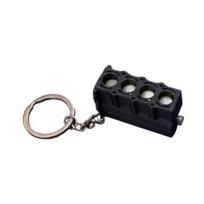 V8 Engine Block Keychain Miniature Engine Block Replica Lightweight Key Chain juoda
