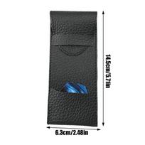 Dart Case Leather Dart Bag With Socket Portable Carrying Storage Bag Dart Supplies Organizer For Home School Traveling Indoor juoda