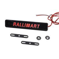Car Front Grille LED Light Emblem Exterior Accessories for Mitsubishi L200 Lancer 10 ASX Colt Pajero Outlander Eclipse Mirage WJ0 black