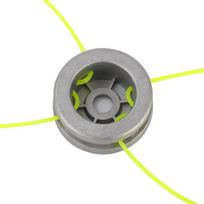 Heavy Duty Aluminum Grass Trimmer Head with Premium Nylon Line for Commercial Garden Weeding Yard Work one size