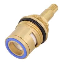 Valve Faucet Bath Filter G3/4 Mixer Parts Replacement Single Anticlockwise Blue beige