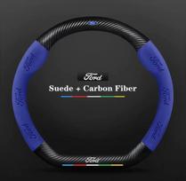 Ford ST EXPLORER EDGE Fiesta Focus Mondeo F150 Fusion Mustang Kuga Ranger Automobilio Neslystanti Suede Anglies Pluošto Vairo Dangtelis