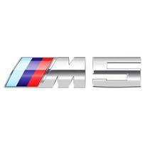 Metalinės emblemos raidės logotipas Automobilio bagažinės ženklelis Lipdukas Priedai BMW M M3 M5 G20 F30 E90 E91 E46 G70 G45 G30 F10 F11 E39 E34 white
