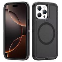 For Magsafe Armor Shockproof Defender Phone Cases For iPhone 16 14 13 15 Pro Max Plus Case Heavy Duty Full Body Protector Cover iPhone 15 Pro